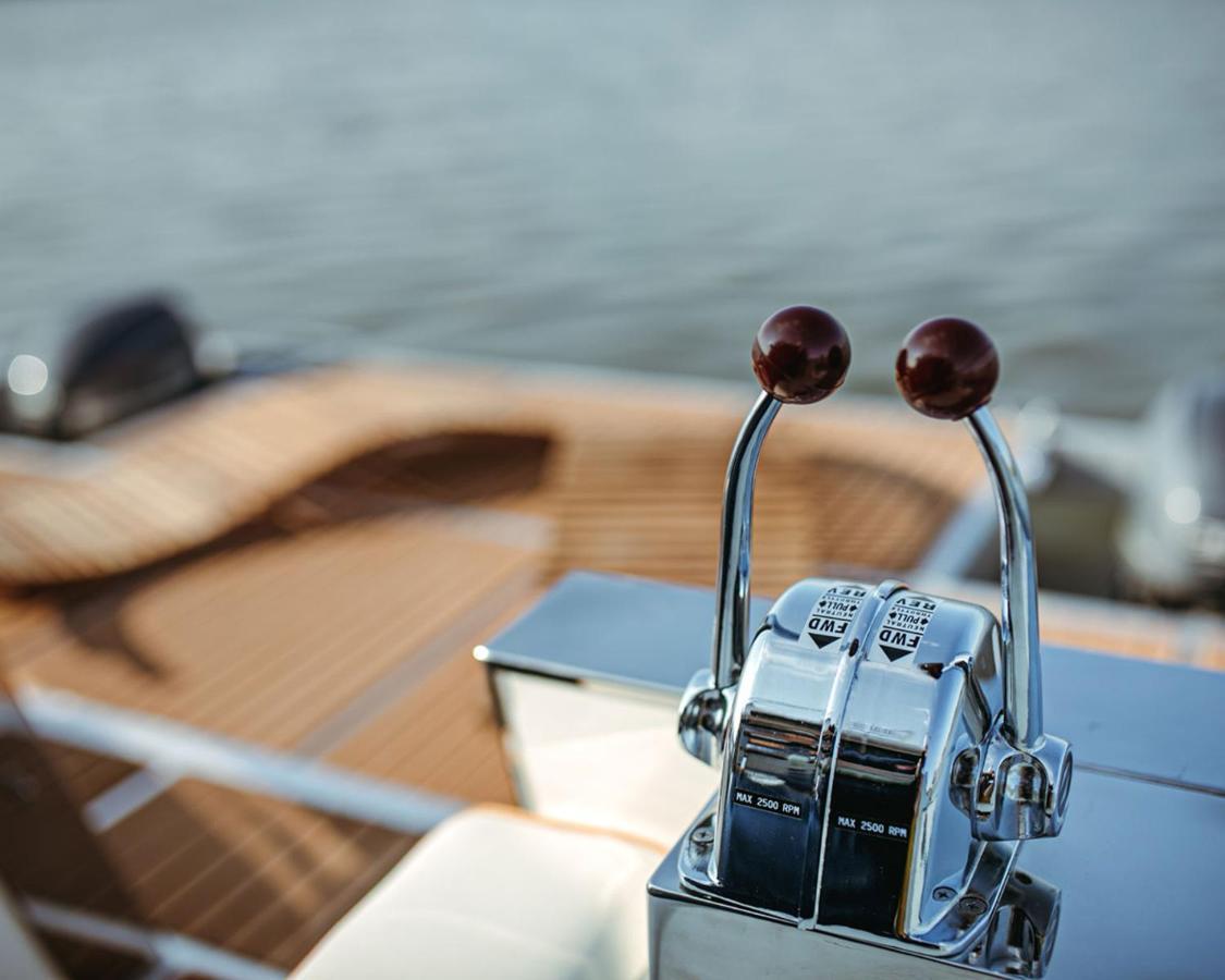 Hotel Hausboot Mit Traumlage In Luebeck-Travemuende Esterno foto