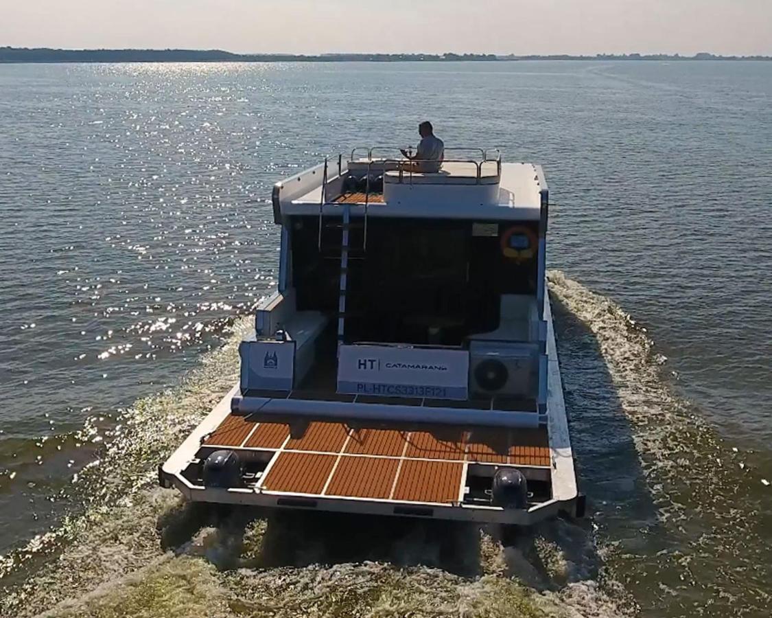 Hotel Hausboot Mit Traumlage In Luebeck-Travemuende Esterno foto
