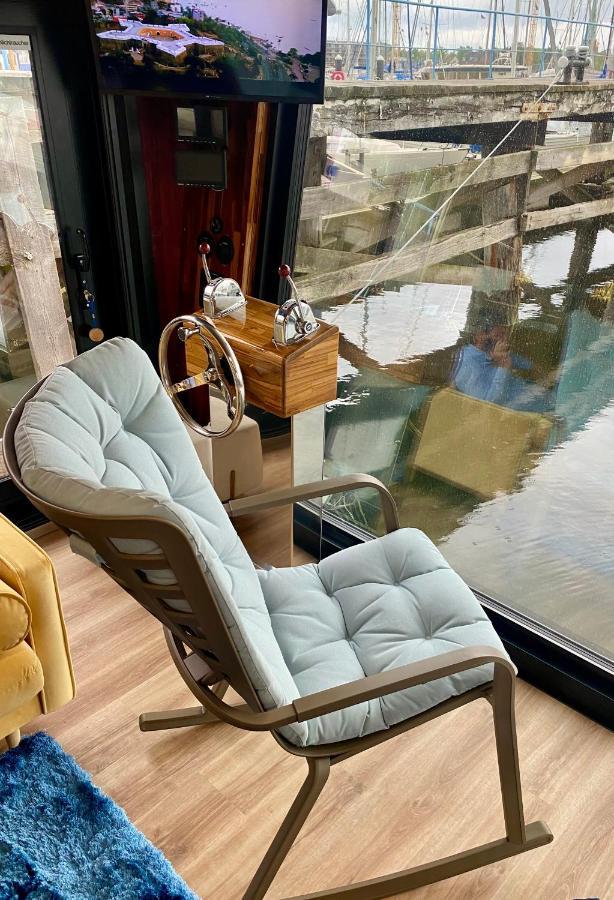 Hotel Hausboot Mit Traumlage In Luebeck-Travemuende Esterno foto
